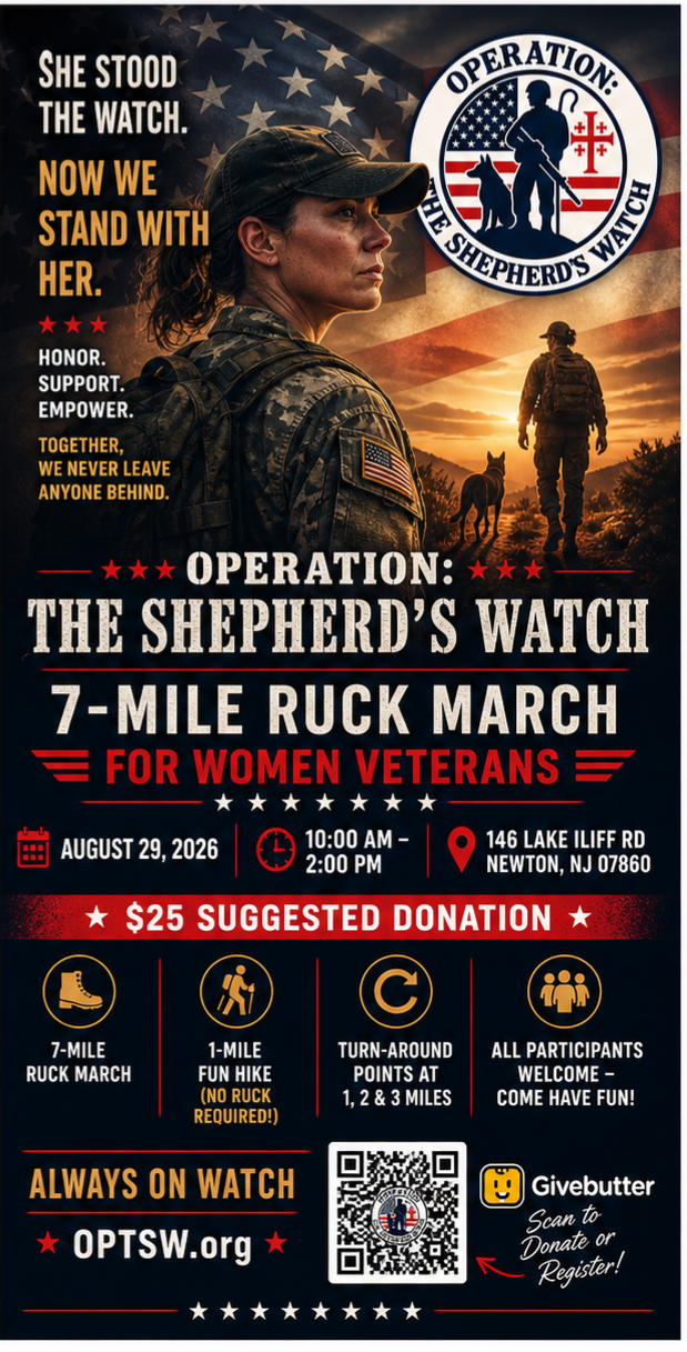 7 MILE RUCK MARCH HONORING WOMEN IN THE MILITARY 29AUG2026