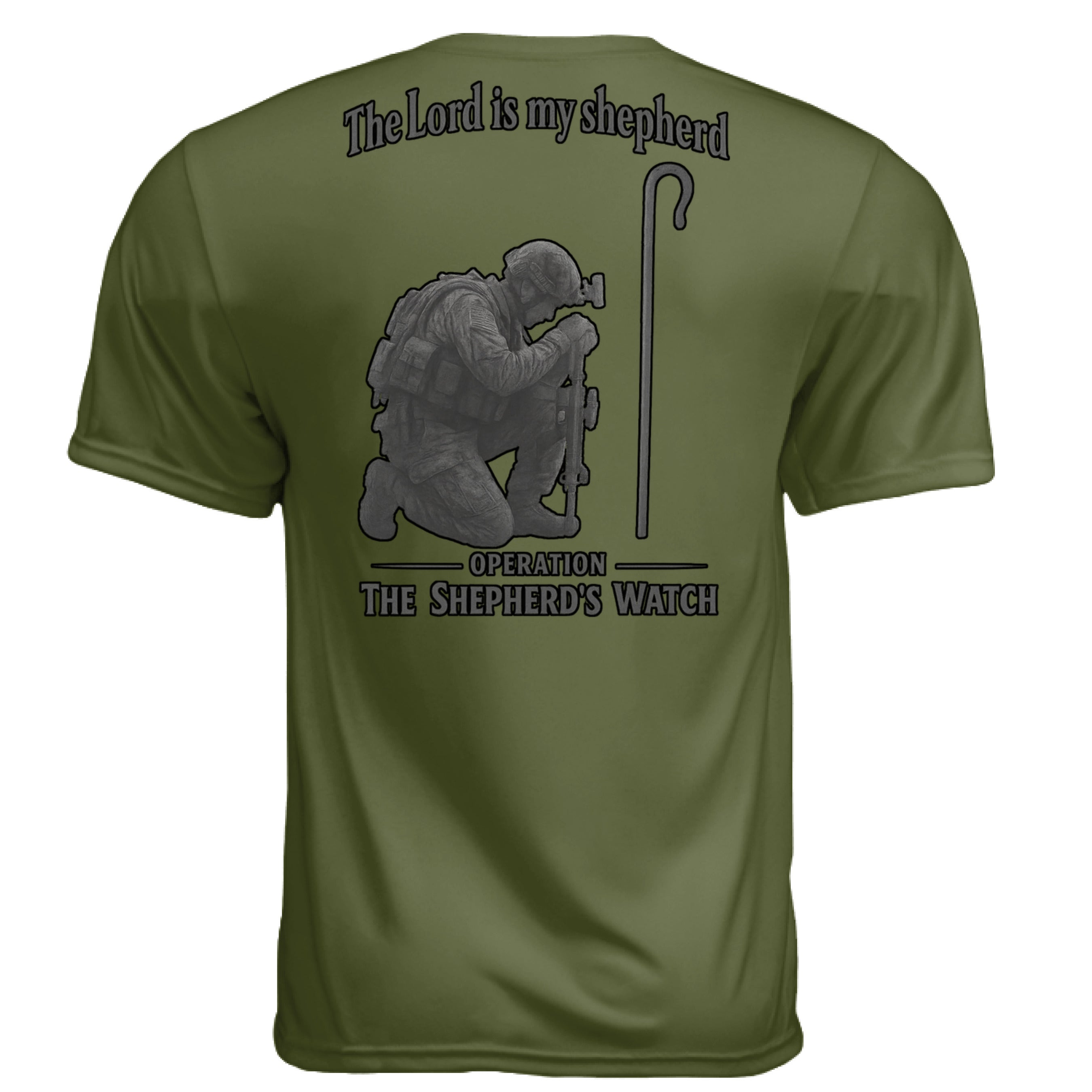 MILITARY GREEN - BACK