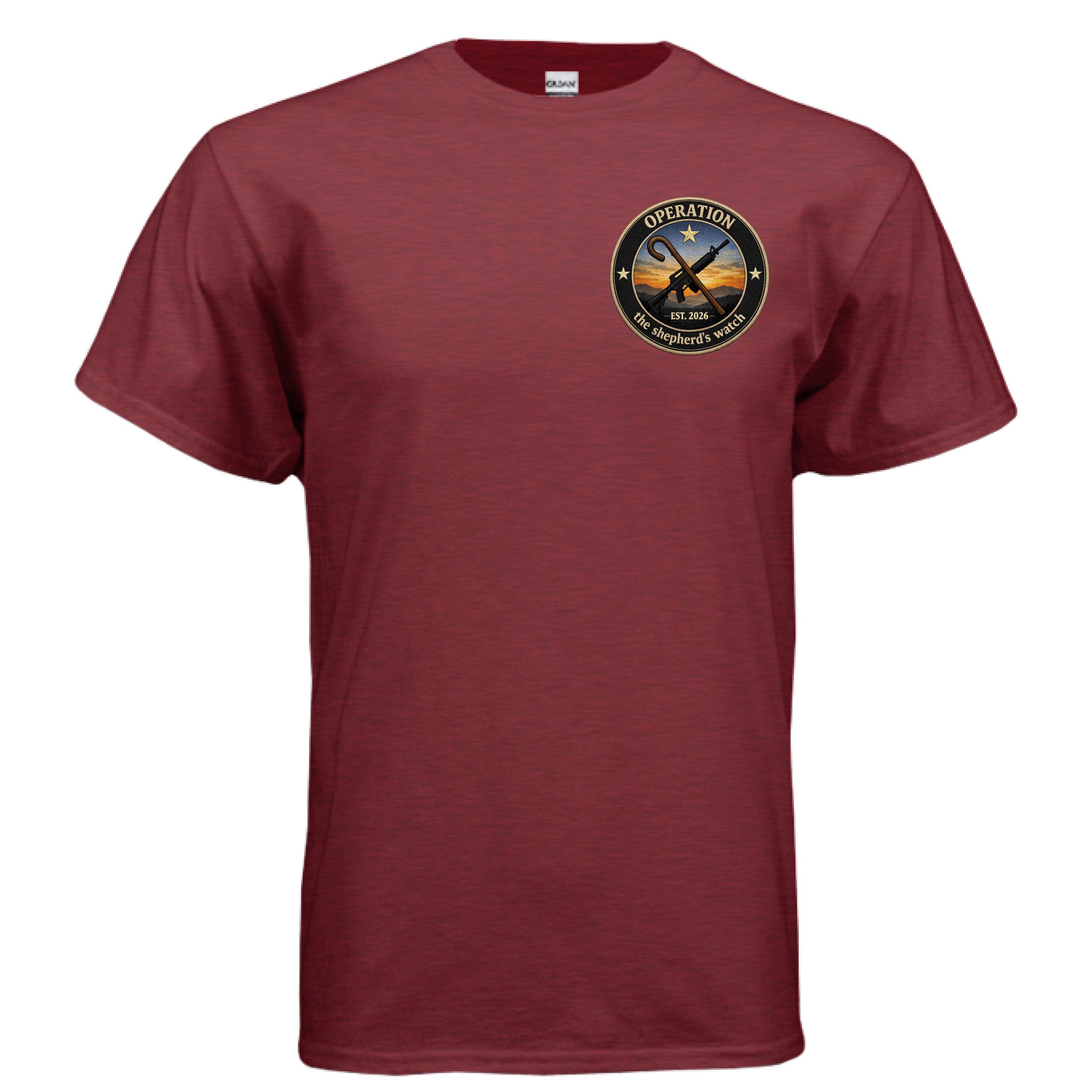 ANTIQUE CHERRY RED - FRONT