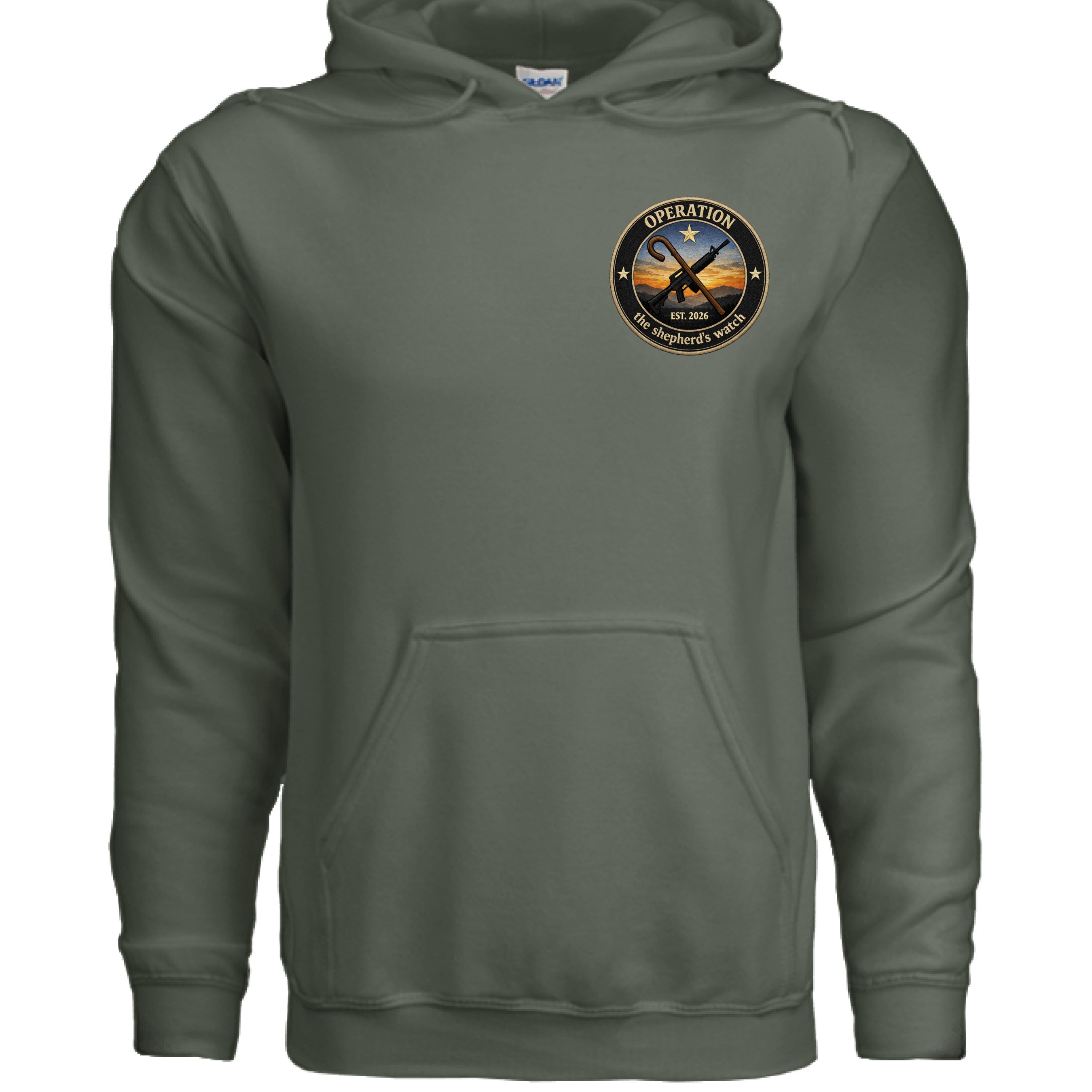 MILITARY GREEN - FRONT