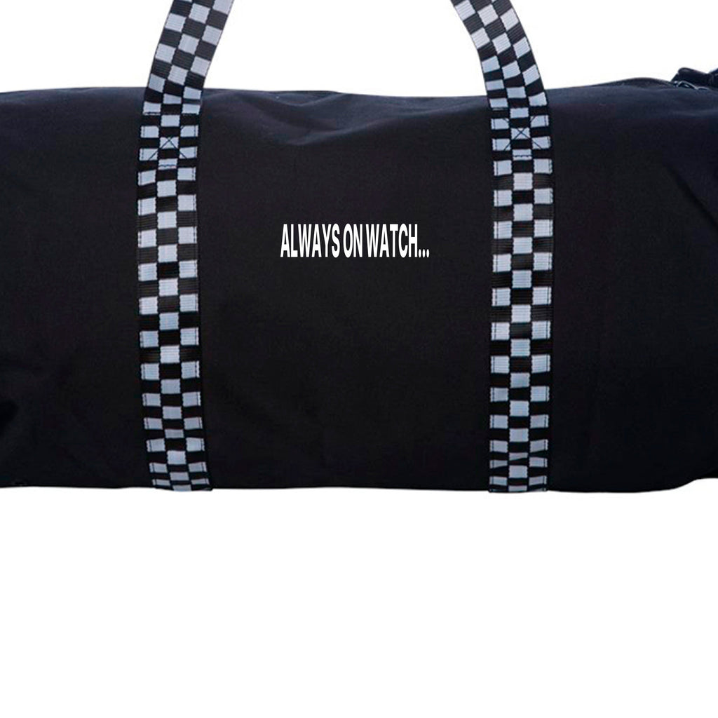 Black/ Checker Strap - BACK