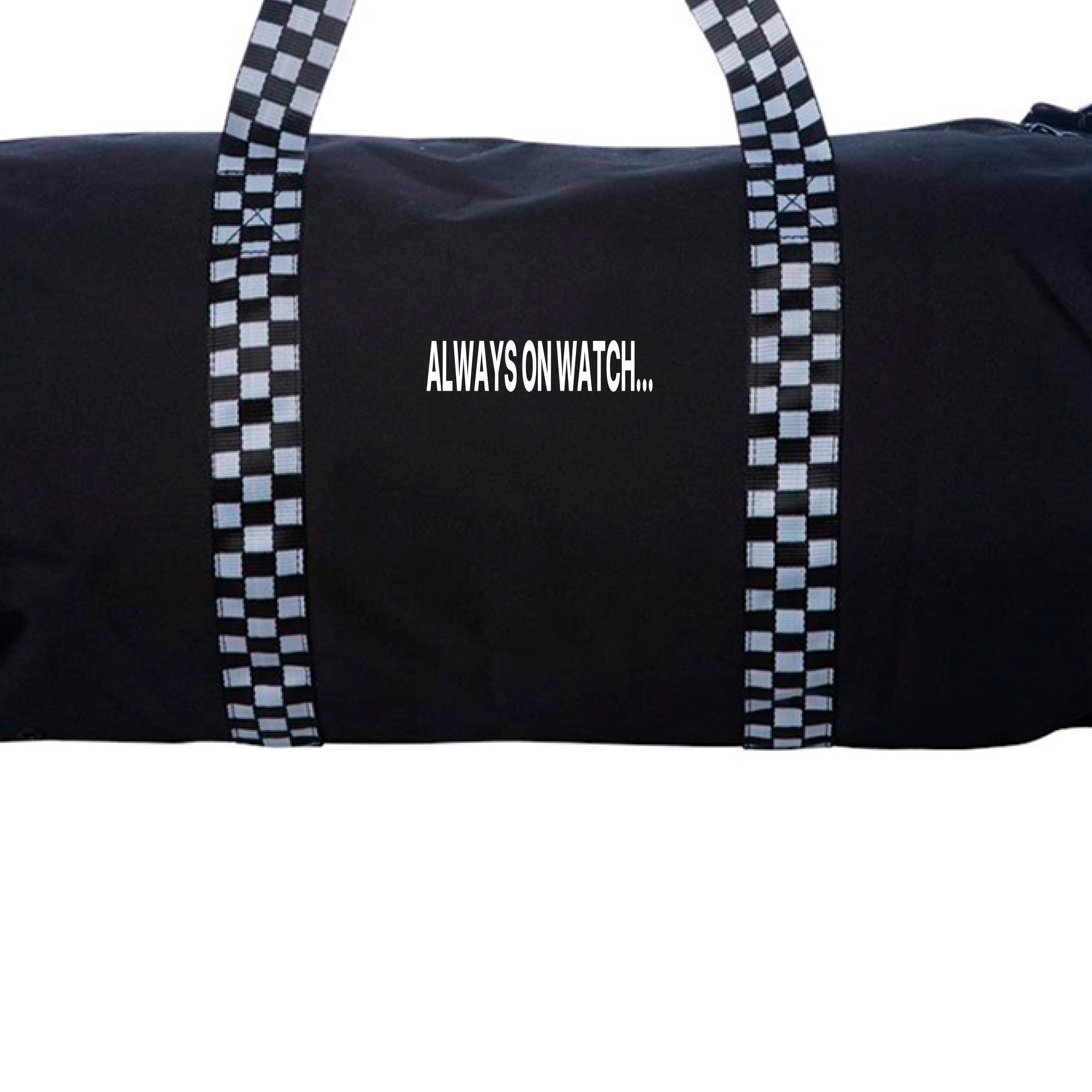Black/ Checker Strap - BACK