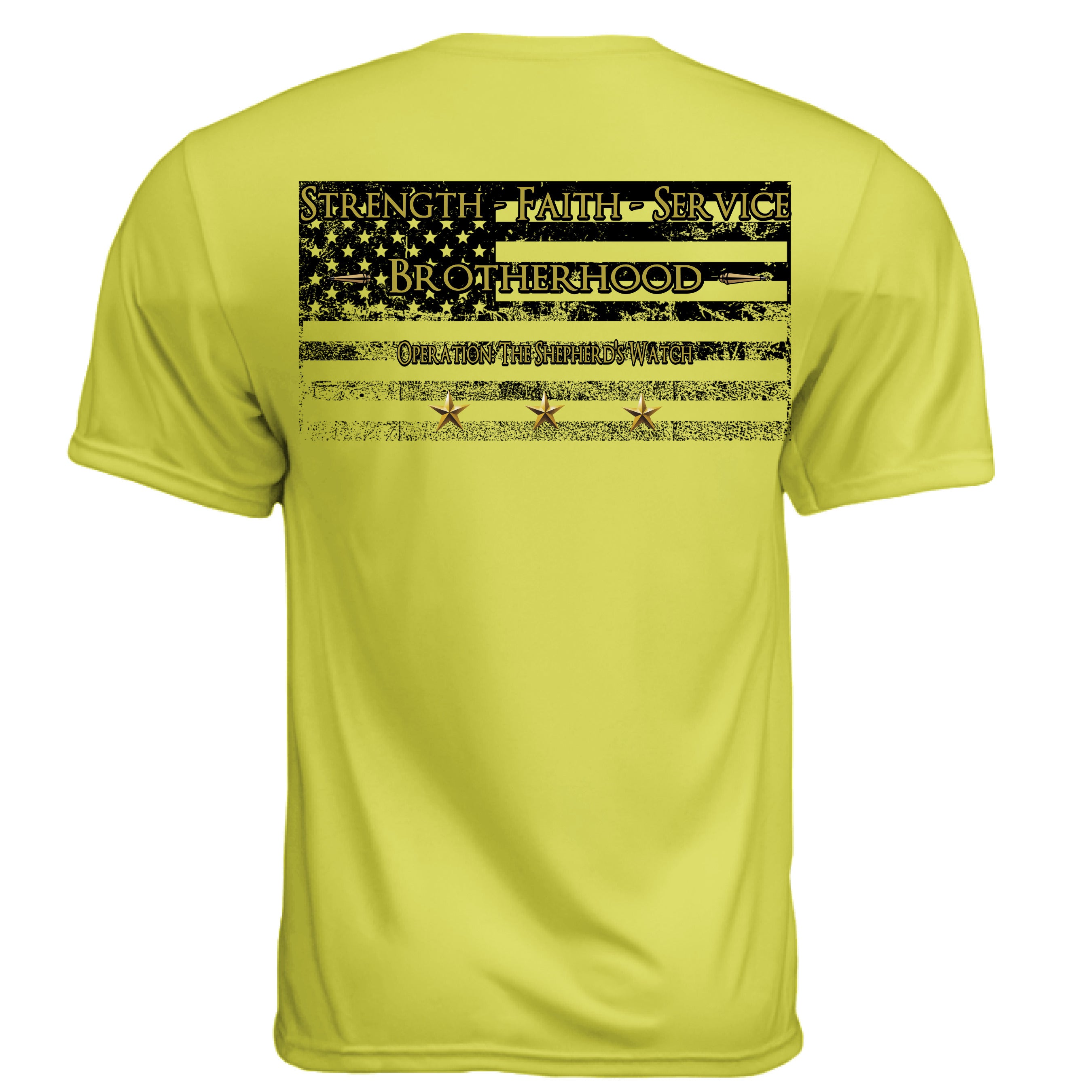 SAFETY YELLOW - BACK