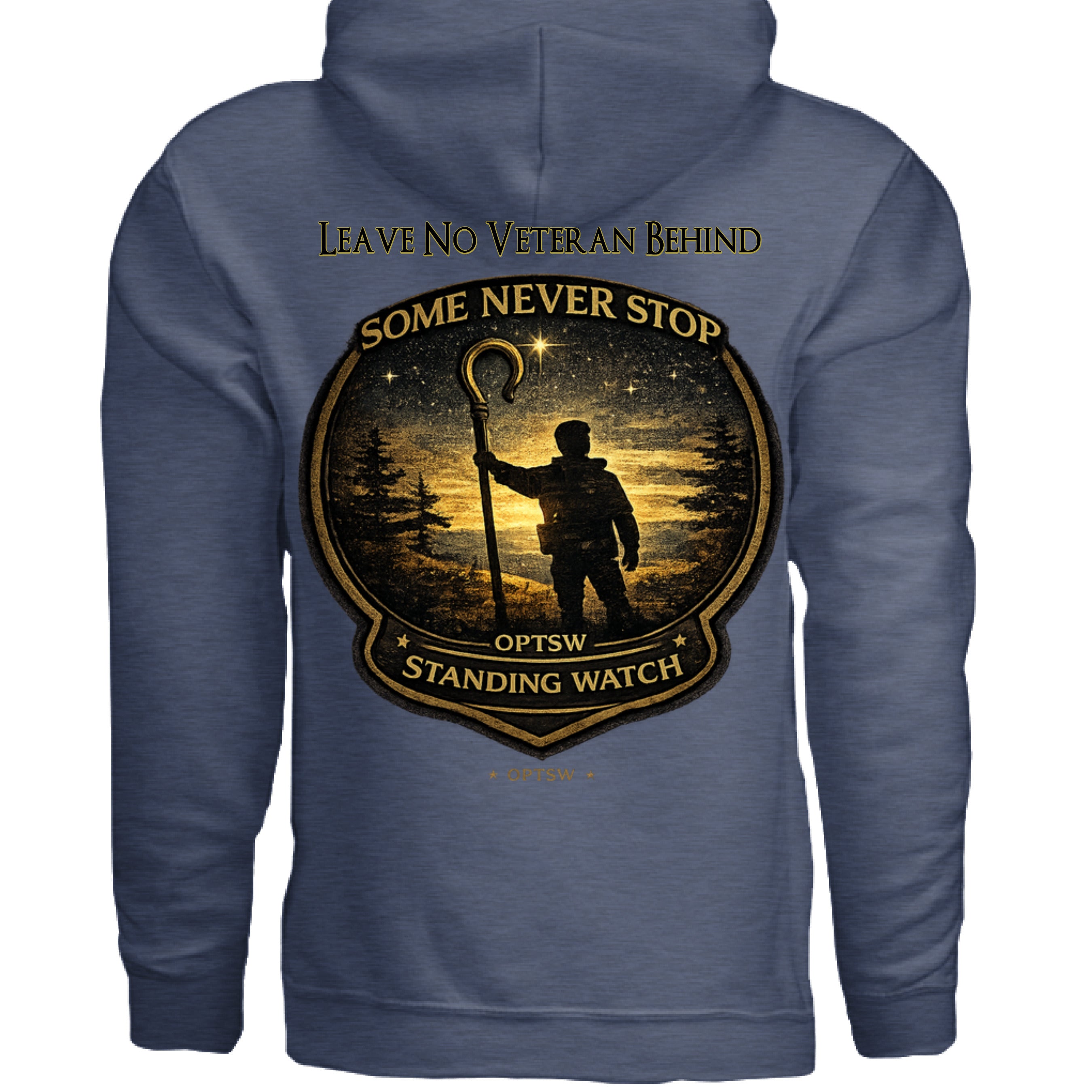 Heather Sport Dark Navy - BACK