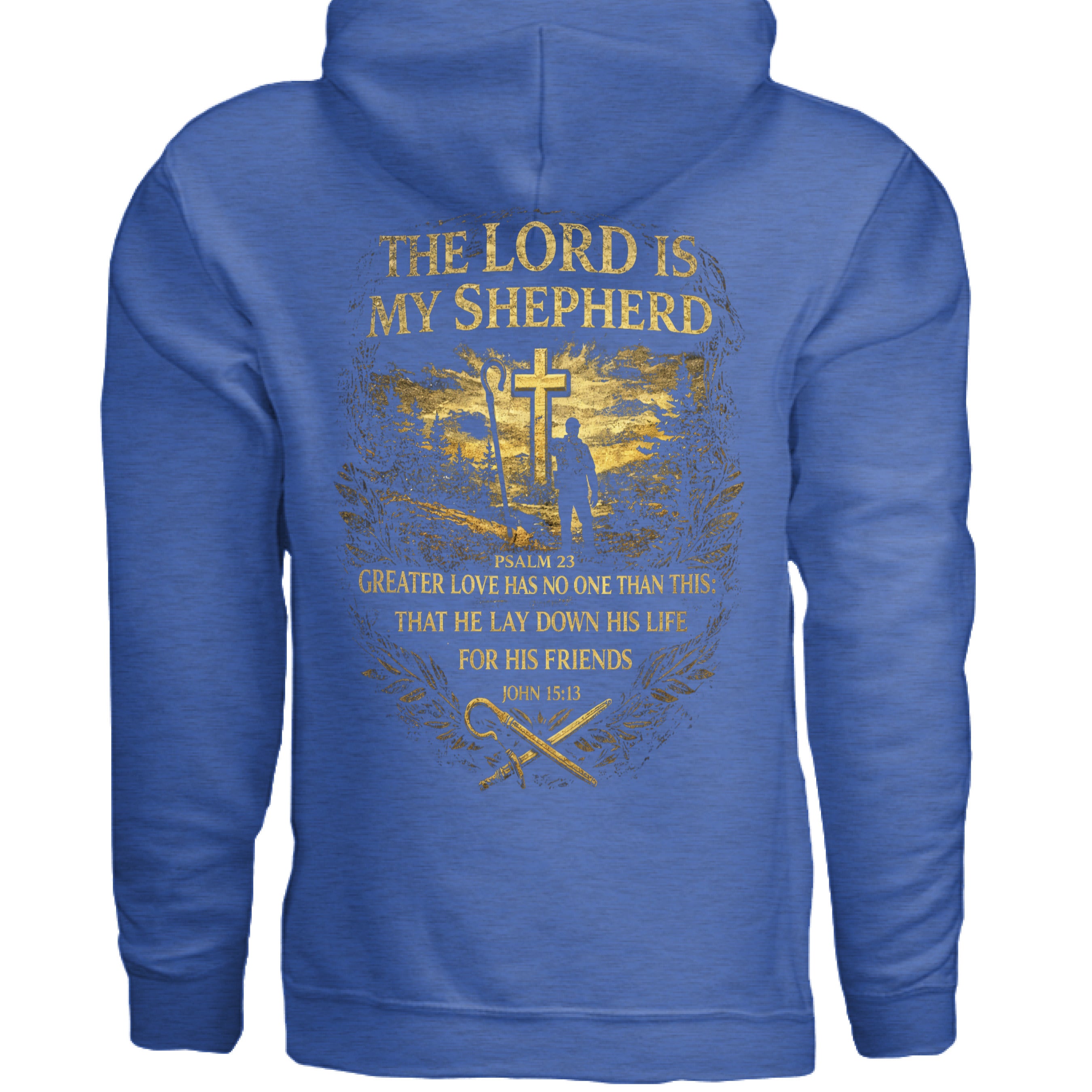 Heather Sport Royal - BACK