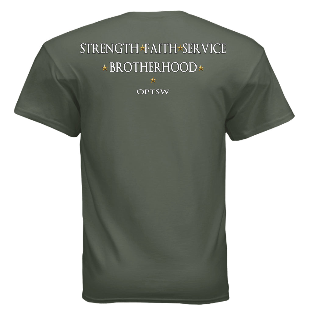 MILITARY GREEN - BACK