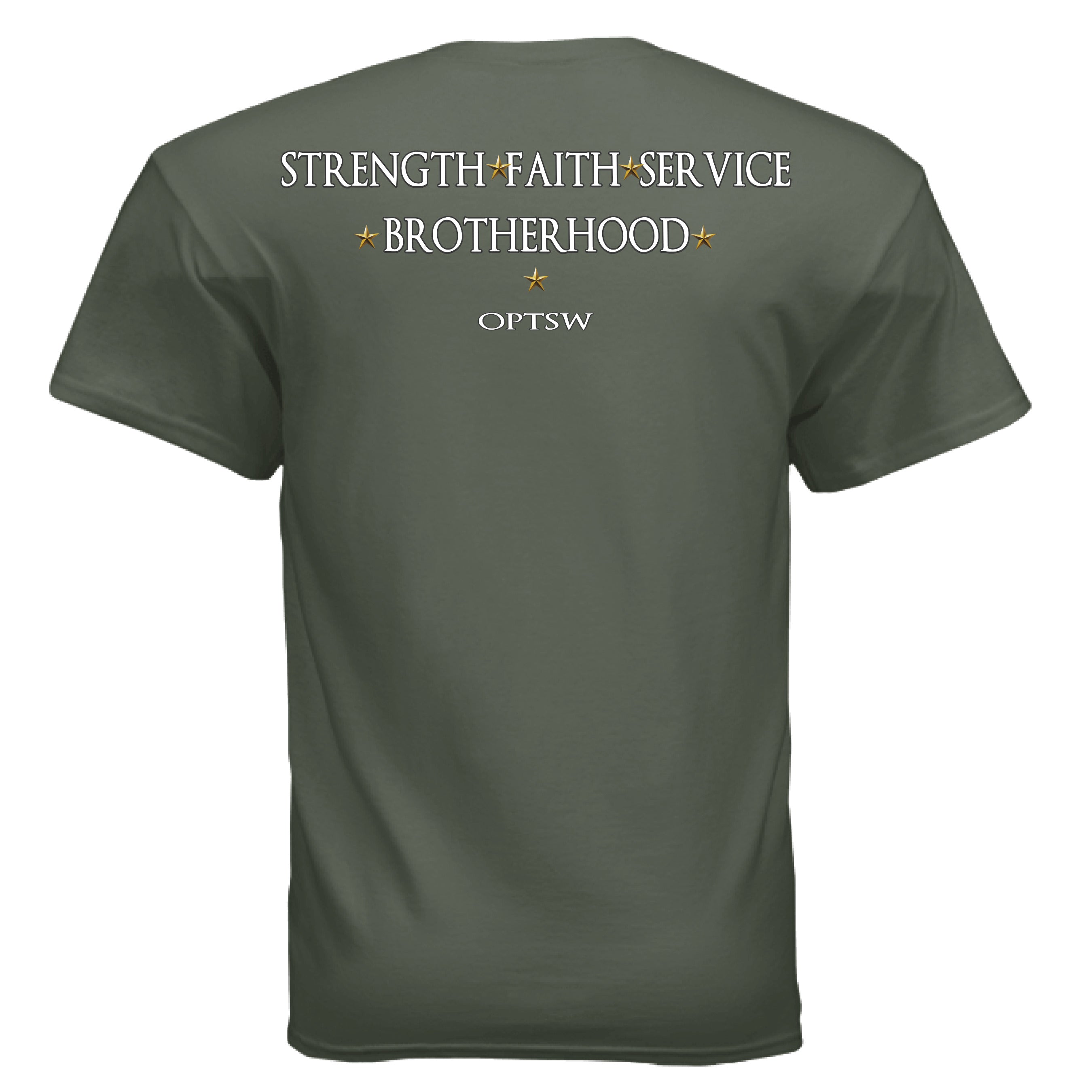 MILITARY GREEN - BACK