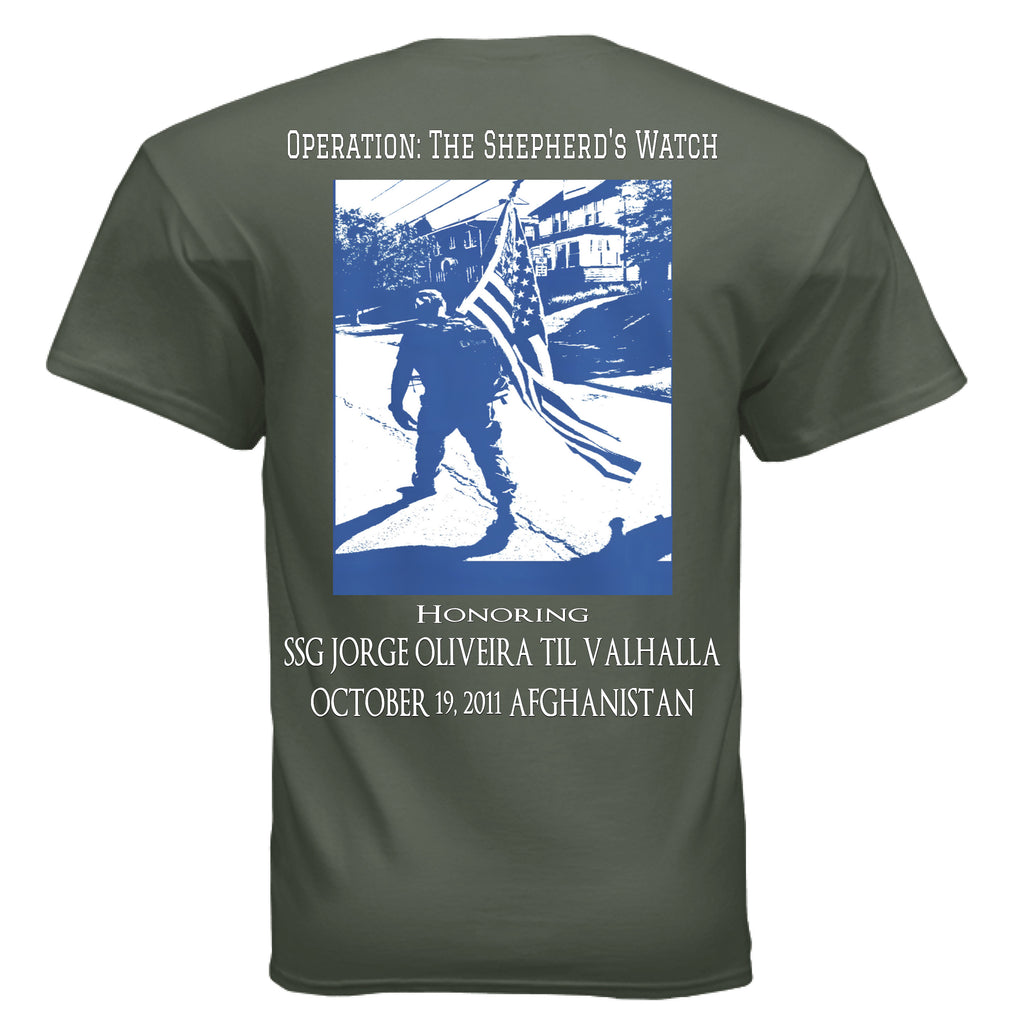 MILITARY GREEN - BACK