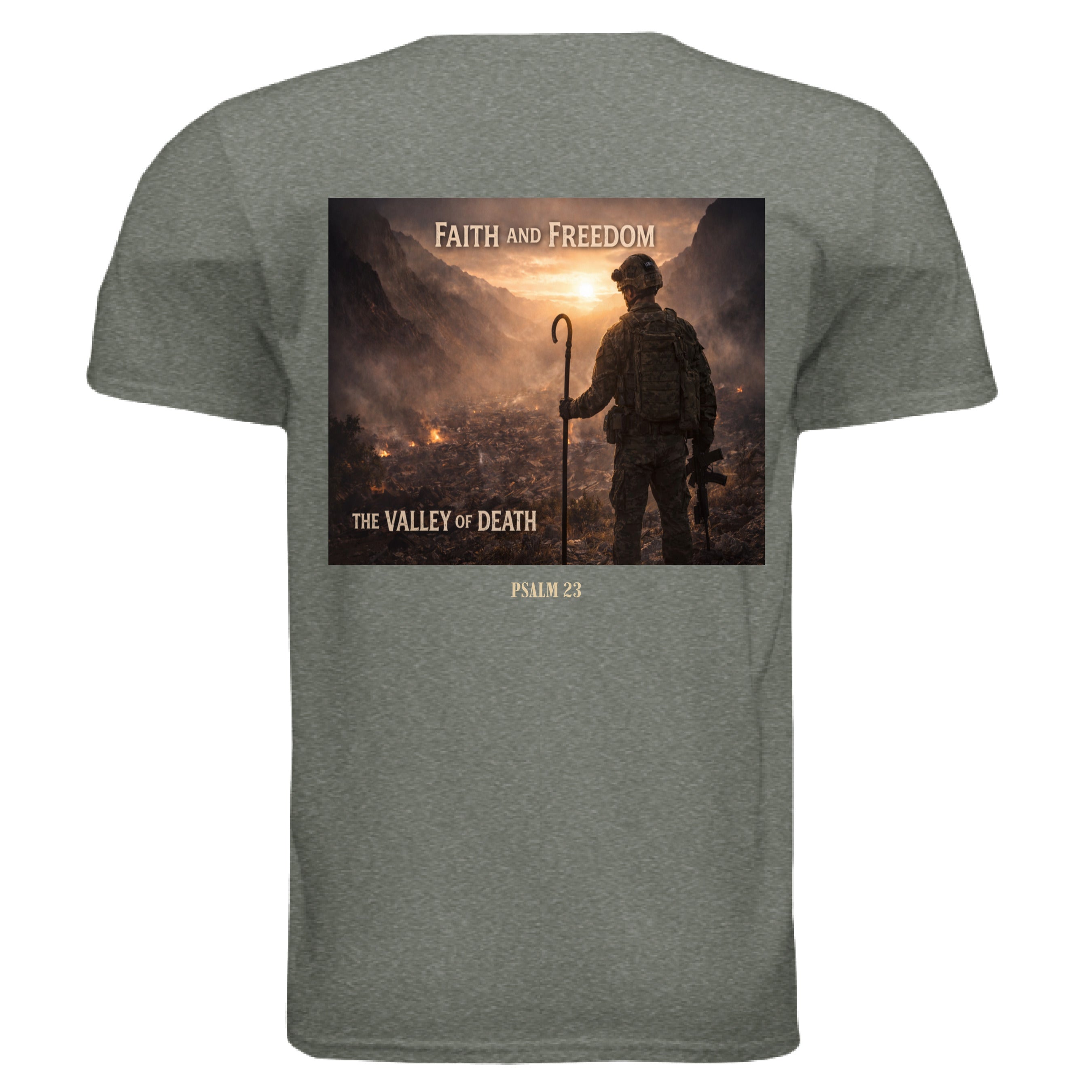 HEATHER MILITARY GREEN - BACK