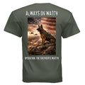 MILITARY GREEN - BACK