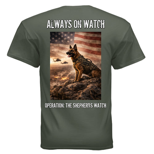 MILITARY GREEN - BACK