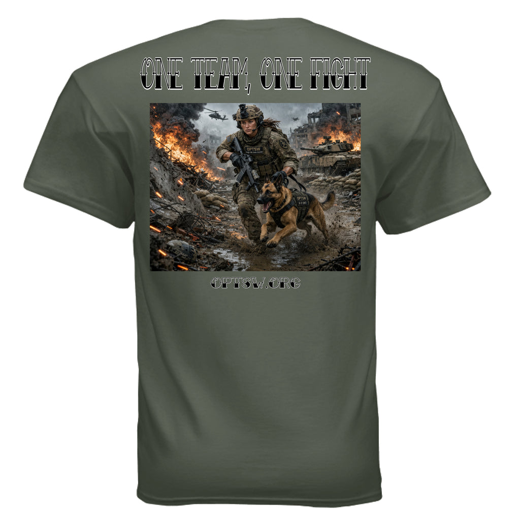 MILITARY GREEN - BACK