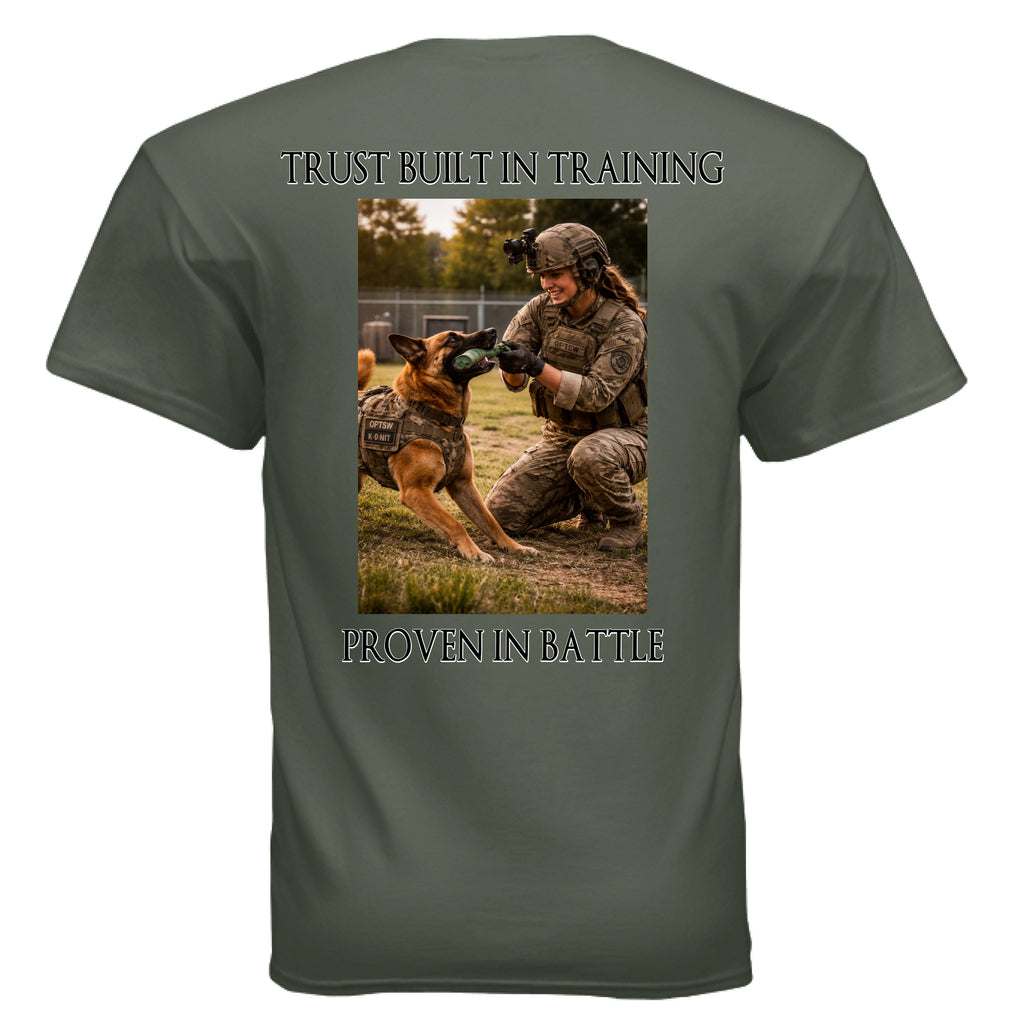 MILITARY GREEN - BACK