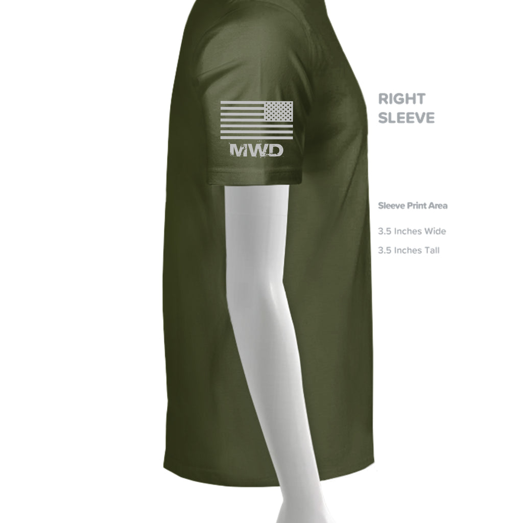 MILITARY GREEN - G500 - SLEEVE_RIGHT
