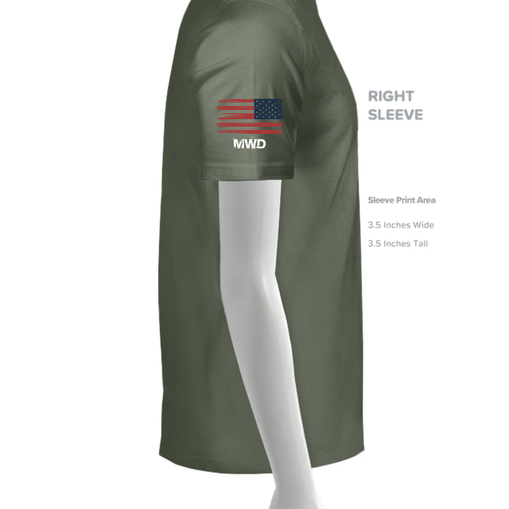 MILITARY GREEN - G200 - SLEEVE_RIGHT