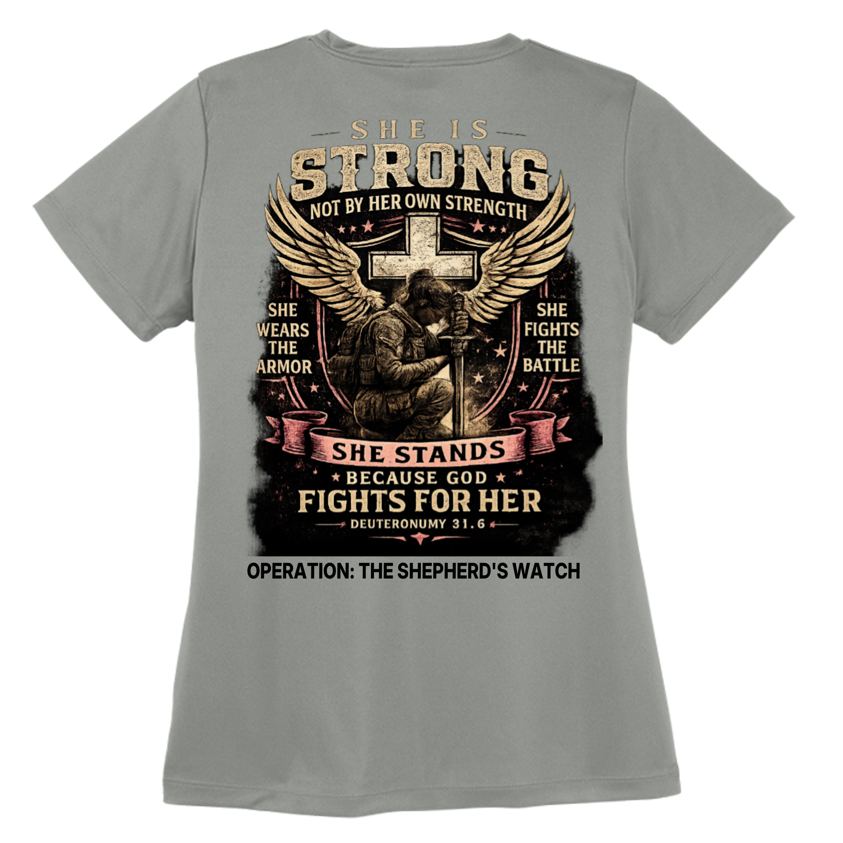 Grey Concrete Heather - LST350 - BACK